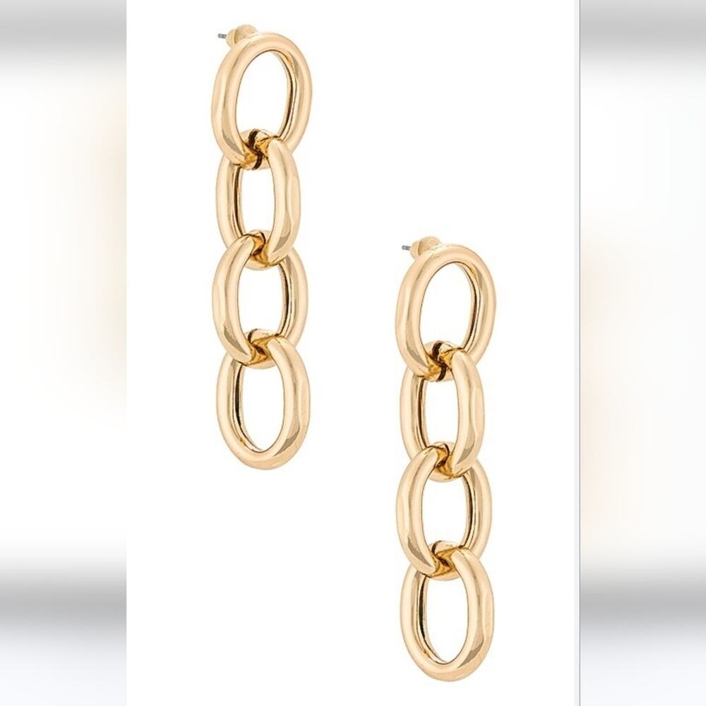 Casa Clara Elena Drop Earrings in Gold